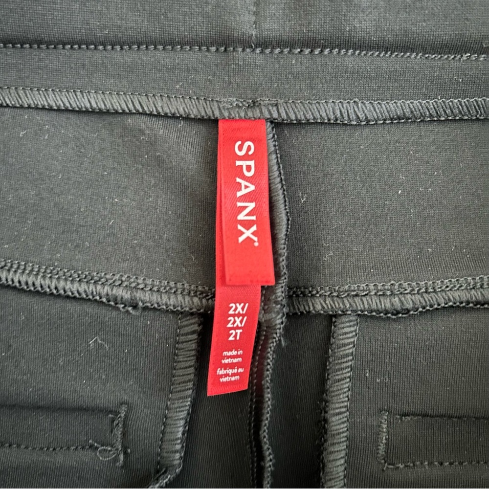 NWT Spanx The Perfect Pant, Hi-Rise Flare black 2X - Picture 12 of 14